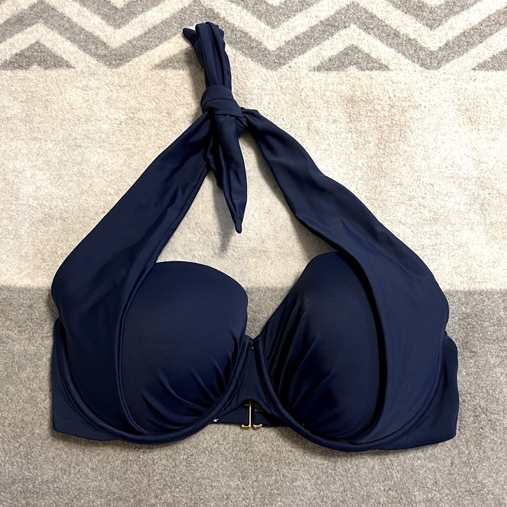 Victoria’s Secret Swim | Multi-wear Bikini Top | Navy Blue | 34D